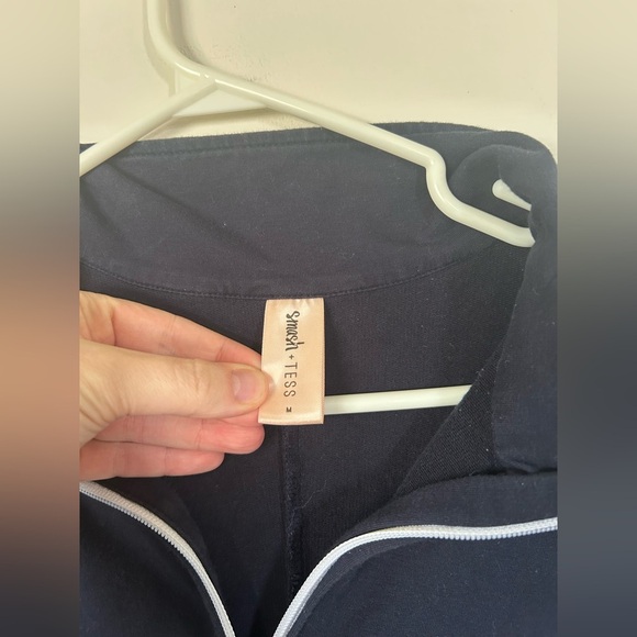 Jillian Harris x Smash + Tess Shay Romper M Navy - Picture 3 of 7